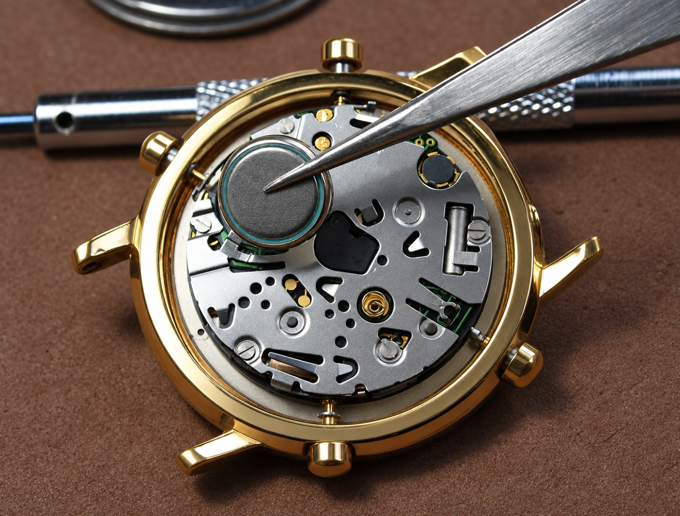 Quartz watch movement